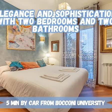 Appartamento 5' From Bocconi With 2 Bedr And 2 Bathr Milano